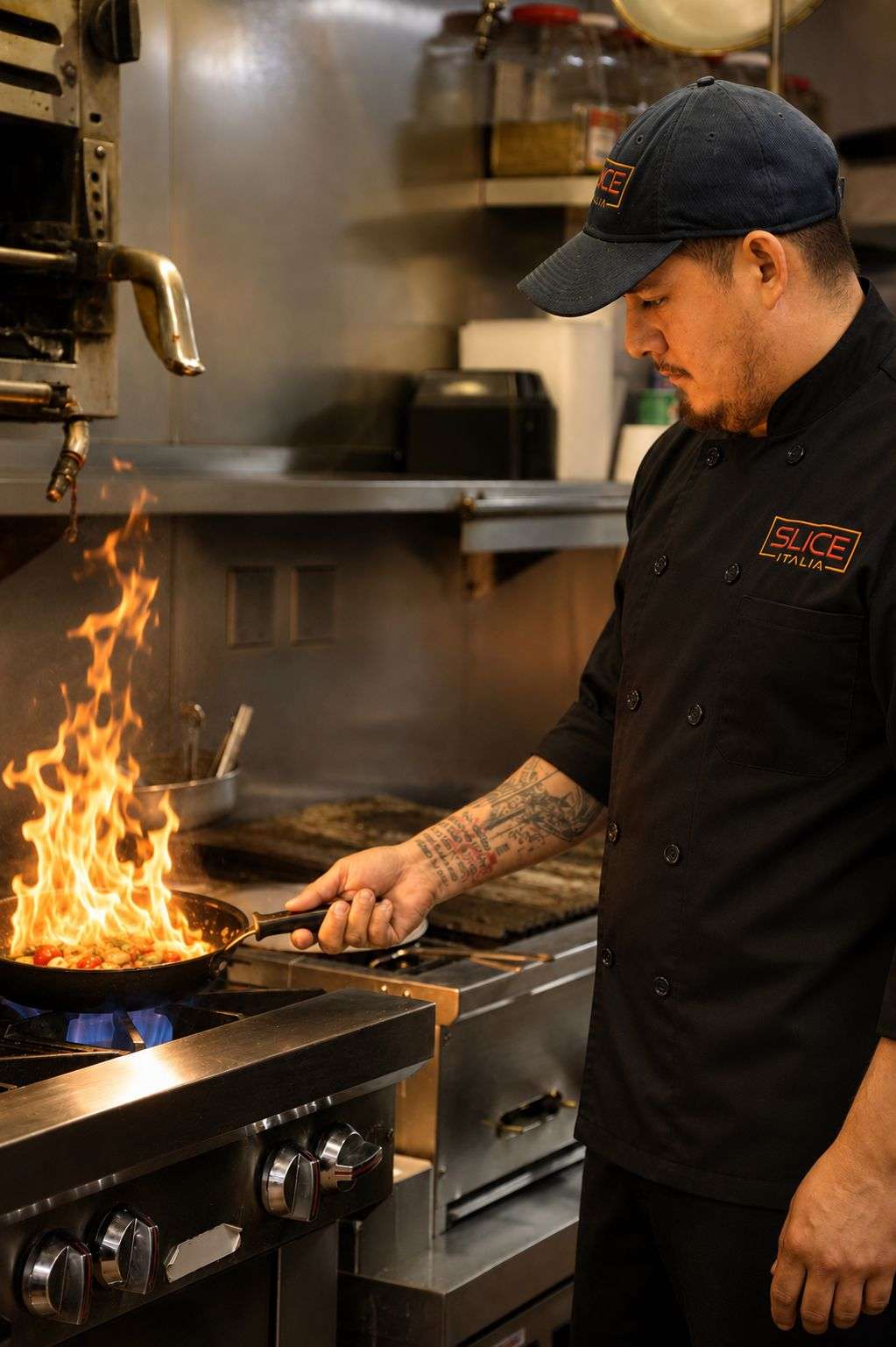 Slice Italia cook