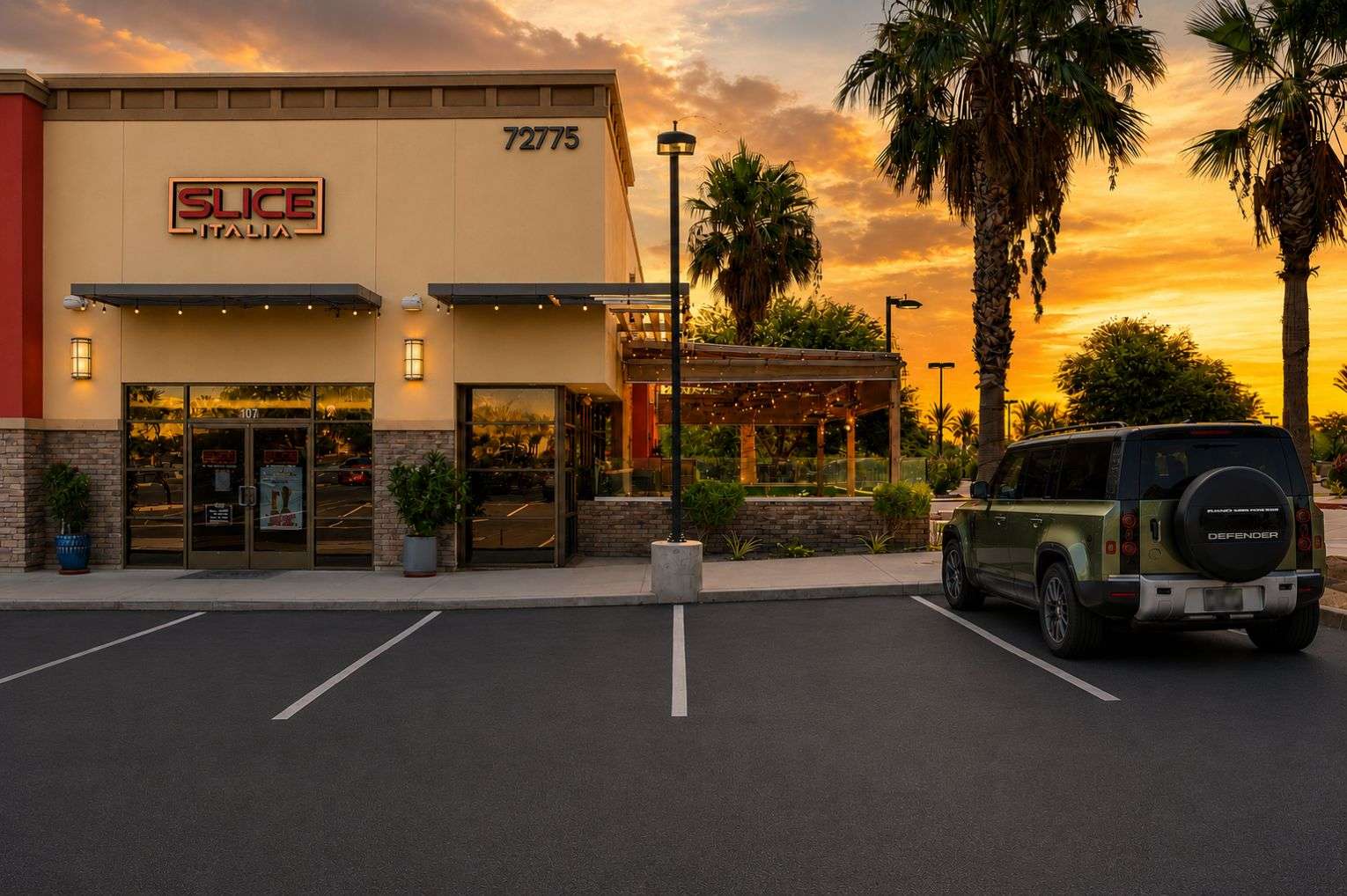 Slice Italia outside